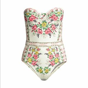 NEW!! Tory Burch Lipsi Printed One-Piece Swimsuit